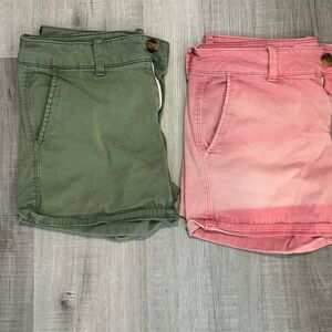 American Eagle Khaki Shorts
